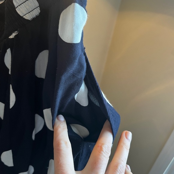 Maeve Black & White Polka Dot Skirt - Picture 6 of 15